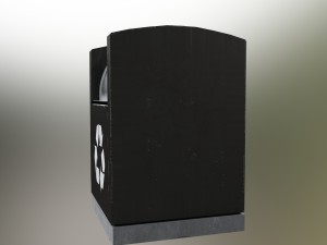 garbage container modern 3D Модель
