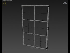 old window frame 3D Model
