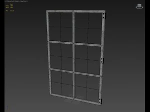 old window frame 3D Model
