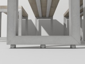 wooden forge bench collection Model 3D