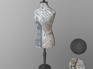 sewing body 3dscan 3D Model