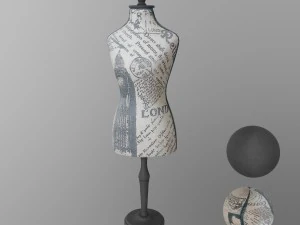 шиття тіла 3dscan 3D Модель