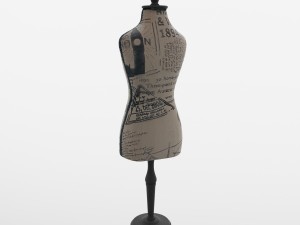 sewing body 3dscan Model 3D