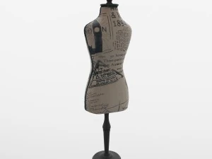 sewing body 3dscan 3D Model