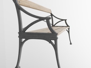 lessebo exterior sofa 3D-Modell