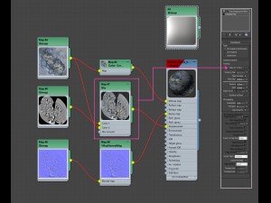 3d scanned stone cliff 001 3D 模型