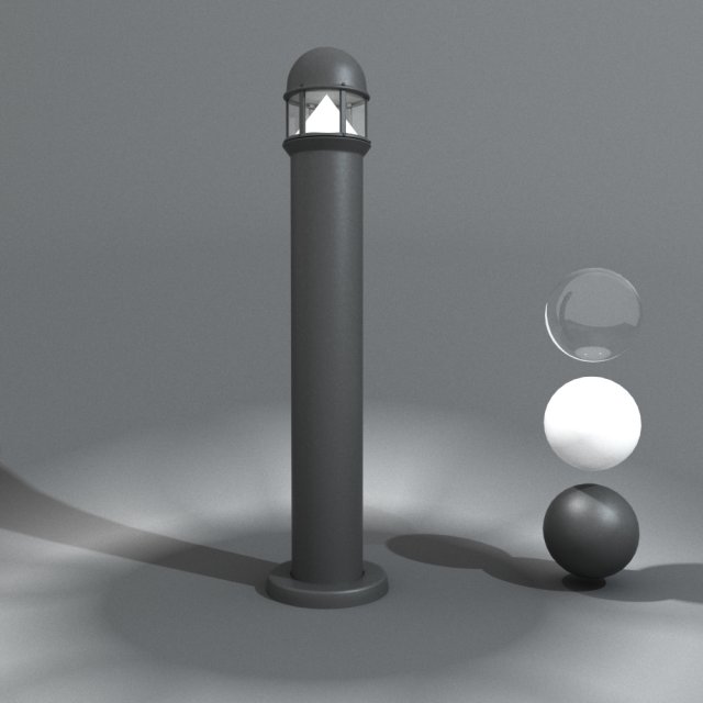 pole light verda Modelo 3D .c4d .max .obj .3ds .fbx .stl .blend 