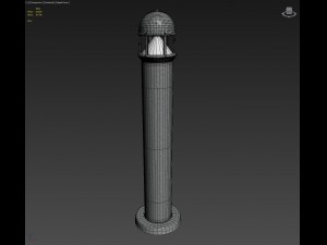 pole light verda Modelo 3D