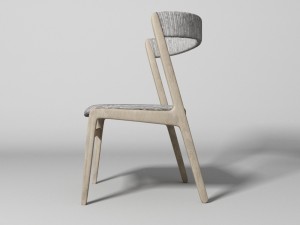 la boca side chair 3Dモデル