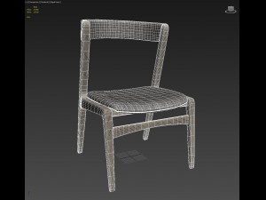 la boca side chair 3Dモデル