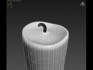 rustic metal candlesticks 3D Model