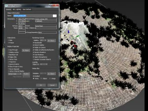 3d scanned tree stump and gras 3 3D Model