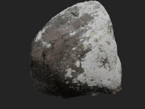 3d scanned stones 3 stones Model 3D