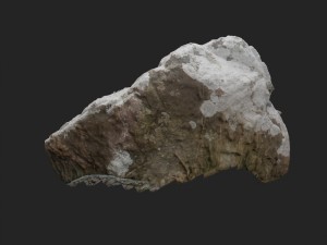 3d scanned stones 3 stones Model 3D
