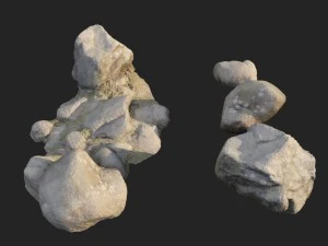 nature stones 003 pack 3D Model