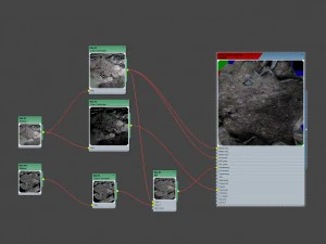 nature forest roots 002 3D Model