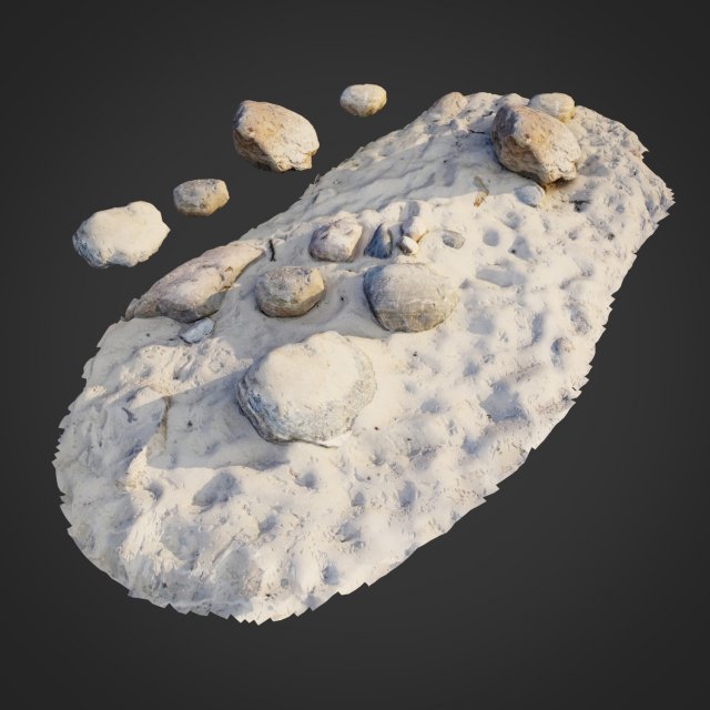 nature stone 006 pack 3D Model .c4d .max .obj .3ds .fbx .stl .blend 