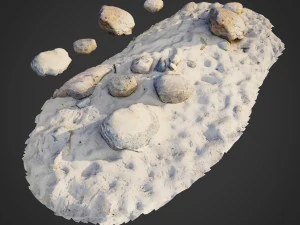nature stone 006 pack 3D Model