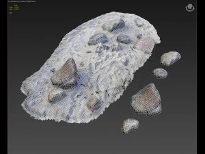 nature stone 006 pack 3D Model