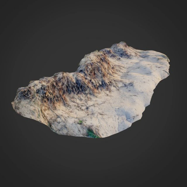 nature ground edge 001 3D Model .c4d .max .obj .3ds .fbx .stl .blend 