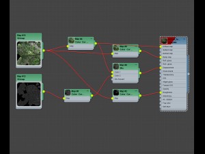 3d scanned nature forest roots 005 3D 模型