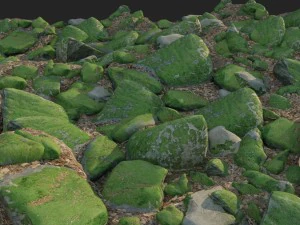 nature stone 007 3D Model