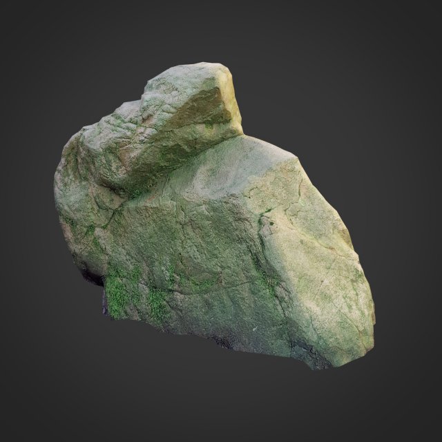nature stone 008 Model 3D .c4d .max .obj .3ds .fbx .stl .blend 