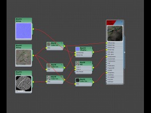3d scanned nature forest roots 006 3D 모델