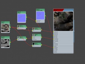 3d scanned nature forest roots 008 Modelo 3D