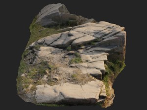 3d scanned nature stone 011 3D 模型