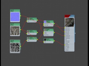 3d scanned nature forest roots 009 Modelo 3D