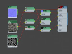 3d scanned nature forest stuff 002 3D Model