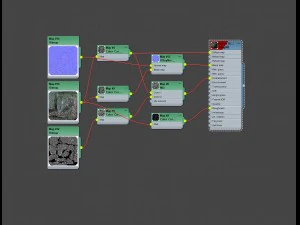 3d scanned nature forest stuff 004 3D Model