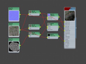 3d scanned nature forest roots 010 Modelo 3D