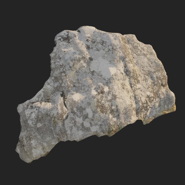 3d scanned nature stone 013 3D मॉडल .c4d .max .obj .3ds .fbx .stl .blend 
