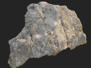 3d scanned nature stone 013 Model 3D