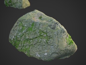 3d scanned nature stone 014 3D Model