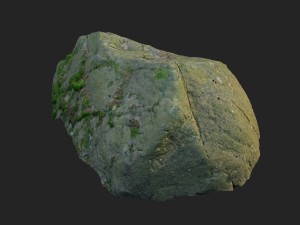 3d scanned nature stone 014 Modelo 3D