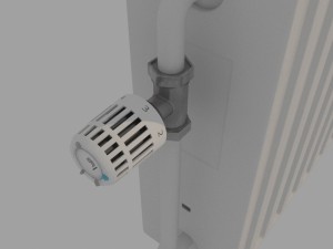 radiator 3D 모델