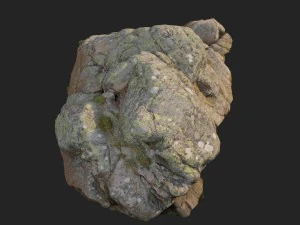 3d scanned nature stone 019 3D Model