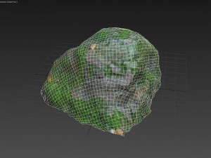 3d scanned nature stone 020 3D Model