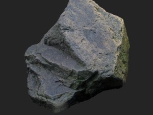 3d scanned nature stone 021 Modelo 3D