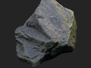 3d scanned nature stone 021 3D Model