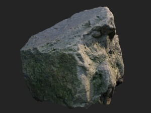 3d scanned nature stone 021 Modelo 3D