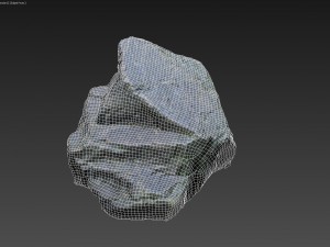 3d scanned nature stone 021 Modelo 3D