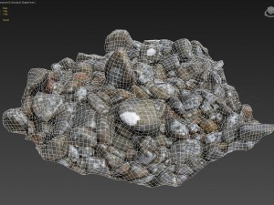 3d scanned nature stone 024 3D Model