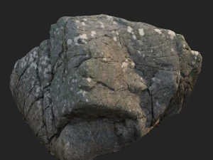 3d scanned nature stone 025 3D Model