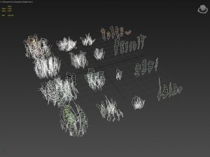 nordic forest plants b collection Modelo 3D