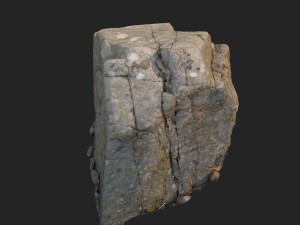 3d scanned nature stone 027 3Dモデル