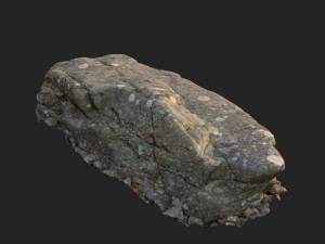 3d scanned nature stone 029 3D Model